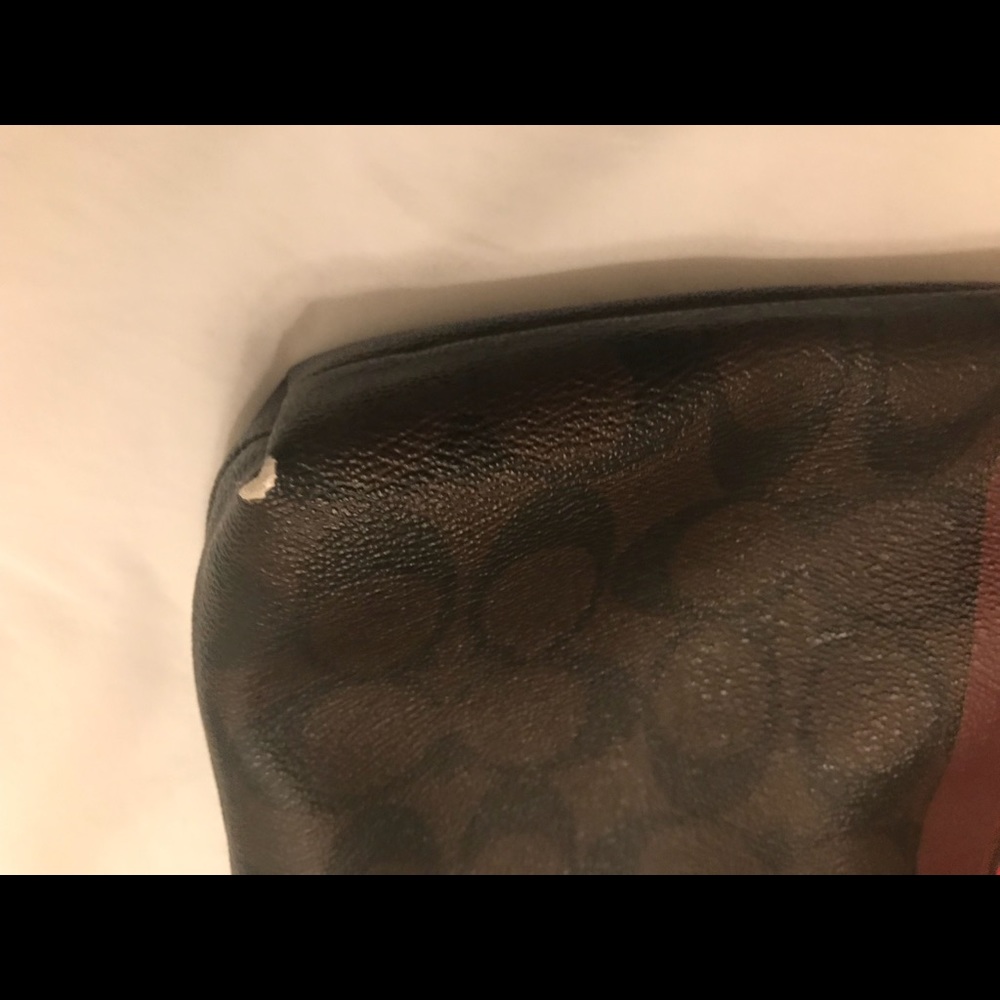 Leather Coach Messenger Bag - Picture 4 of 5